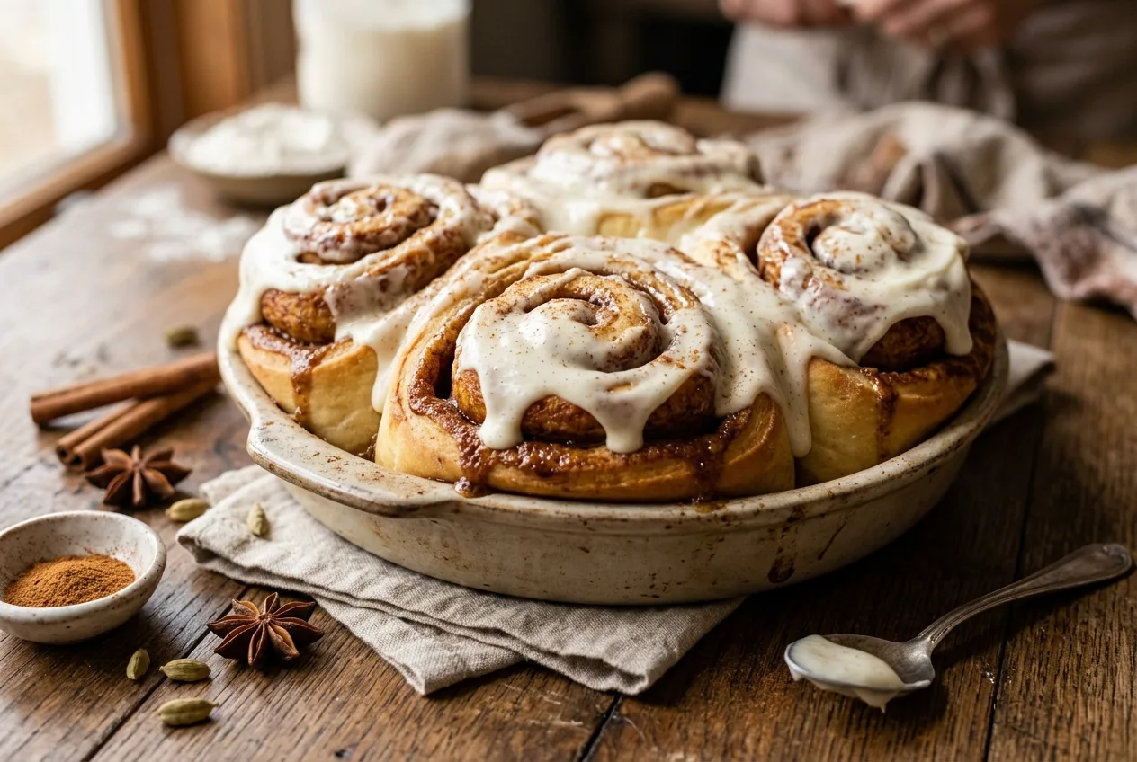 The Best Cinnamon Rolls with Cream Cheese Frosting by Chef Jay Ramirez